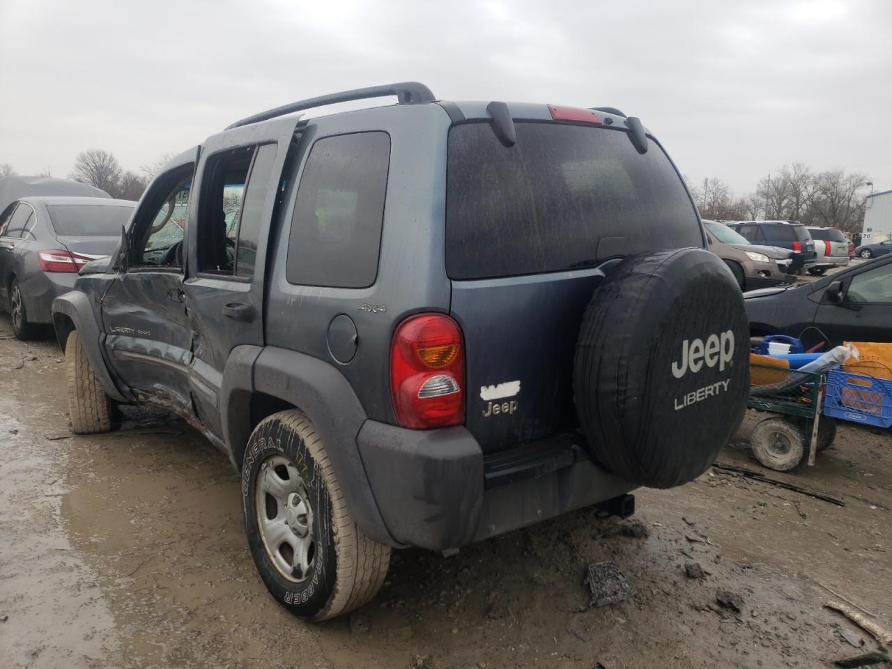 Photo 3 from auction – 2002 JEEP LIBERTY SP with VIN 1J4GL48K22W166078