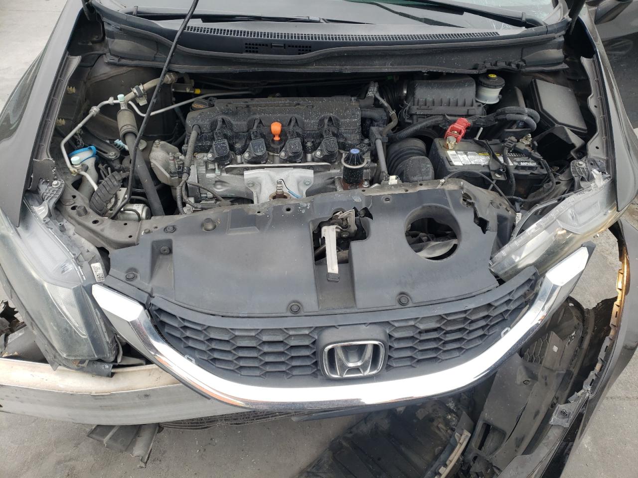 Photo 7 from auction – 2014 HONDA CIVIC LX with VIN 2HGFB2F59EH518602