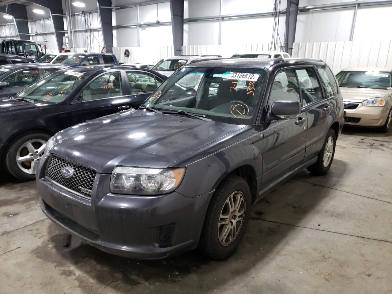 Photo 2 from auction – 2008 SUBARU FORESTER S with VIN JF1SG66668H701762