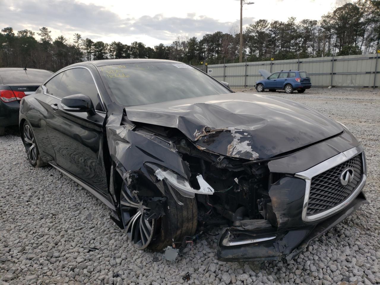 Photo 1 from auction – 2017 INFINITI Q60 BASE with VIN JN1CV7EK9HM110666