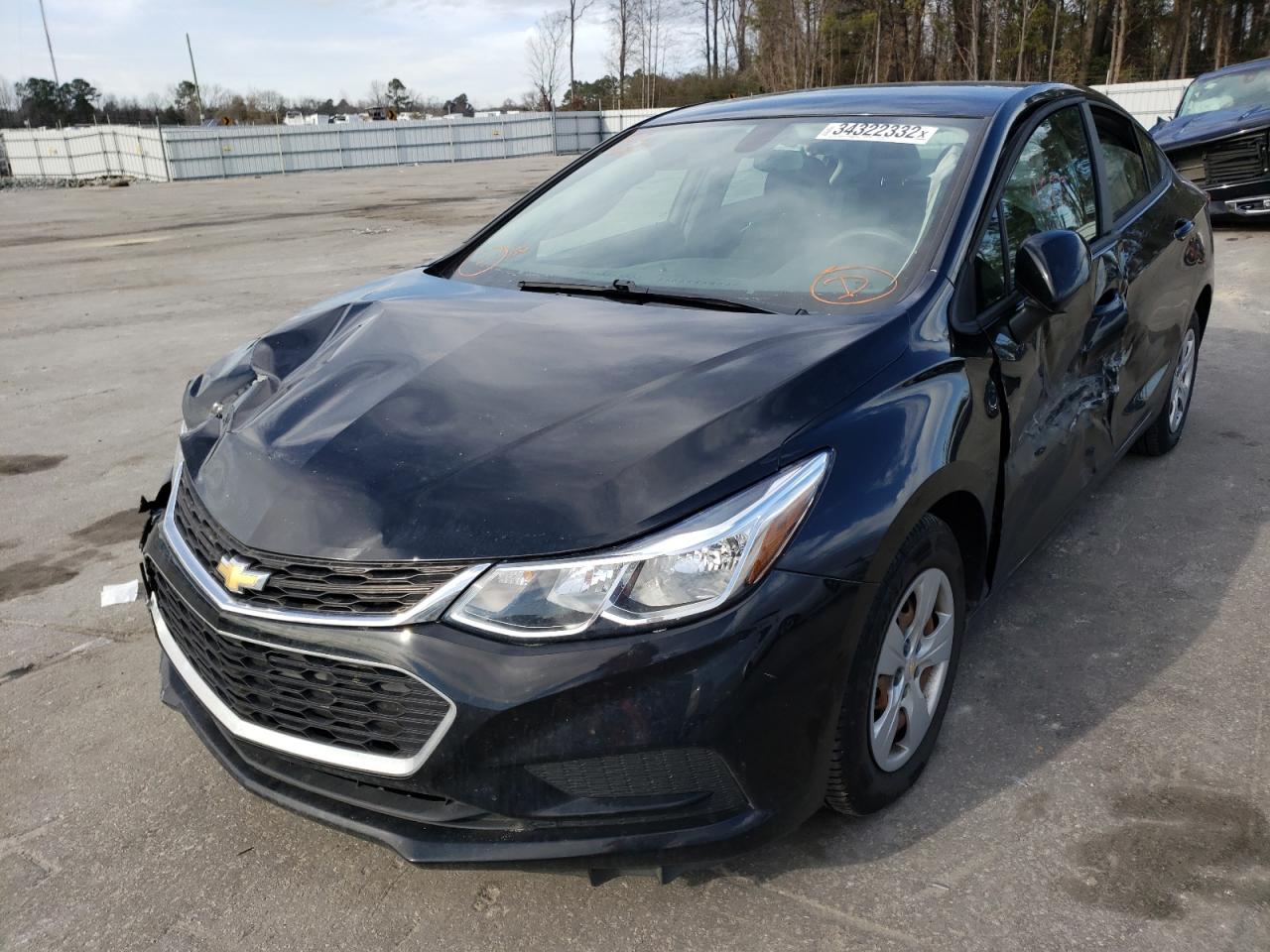 Photo 2 from auction – 2018 CHEVROLET CRUZE LS with VIN 1G1BC5SM3J7144110