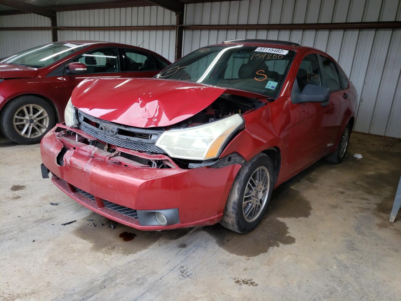 Photo 2 from auction – 2010 FORD FOCUS SE with VIN 1FAHP3FN1AW159200