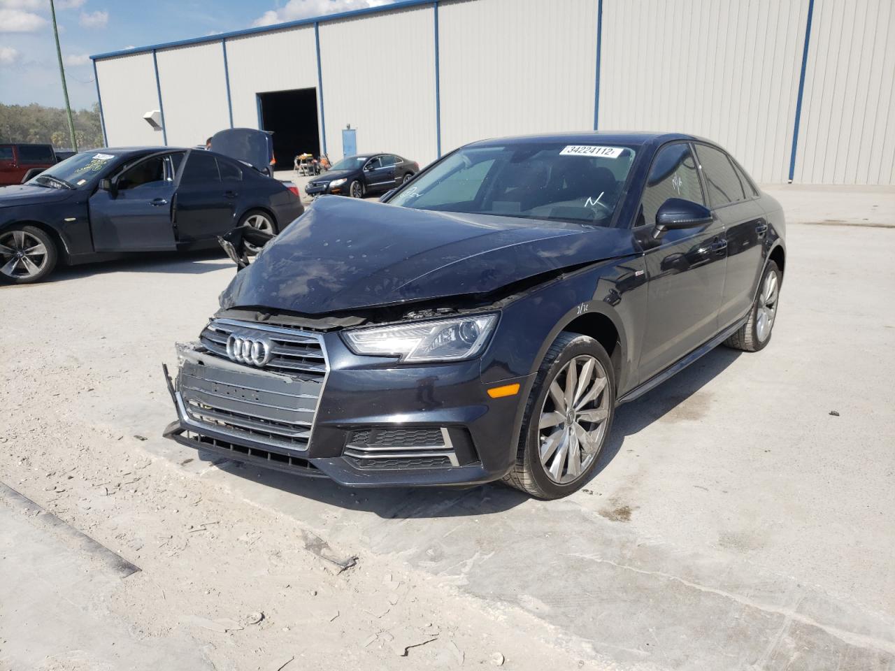 Photo 2 from auction – 2018 AUDI A4 PREMIUM with VIN WAUKMAF49JA153014