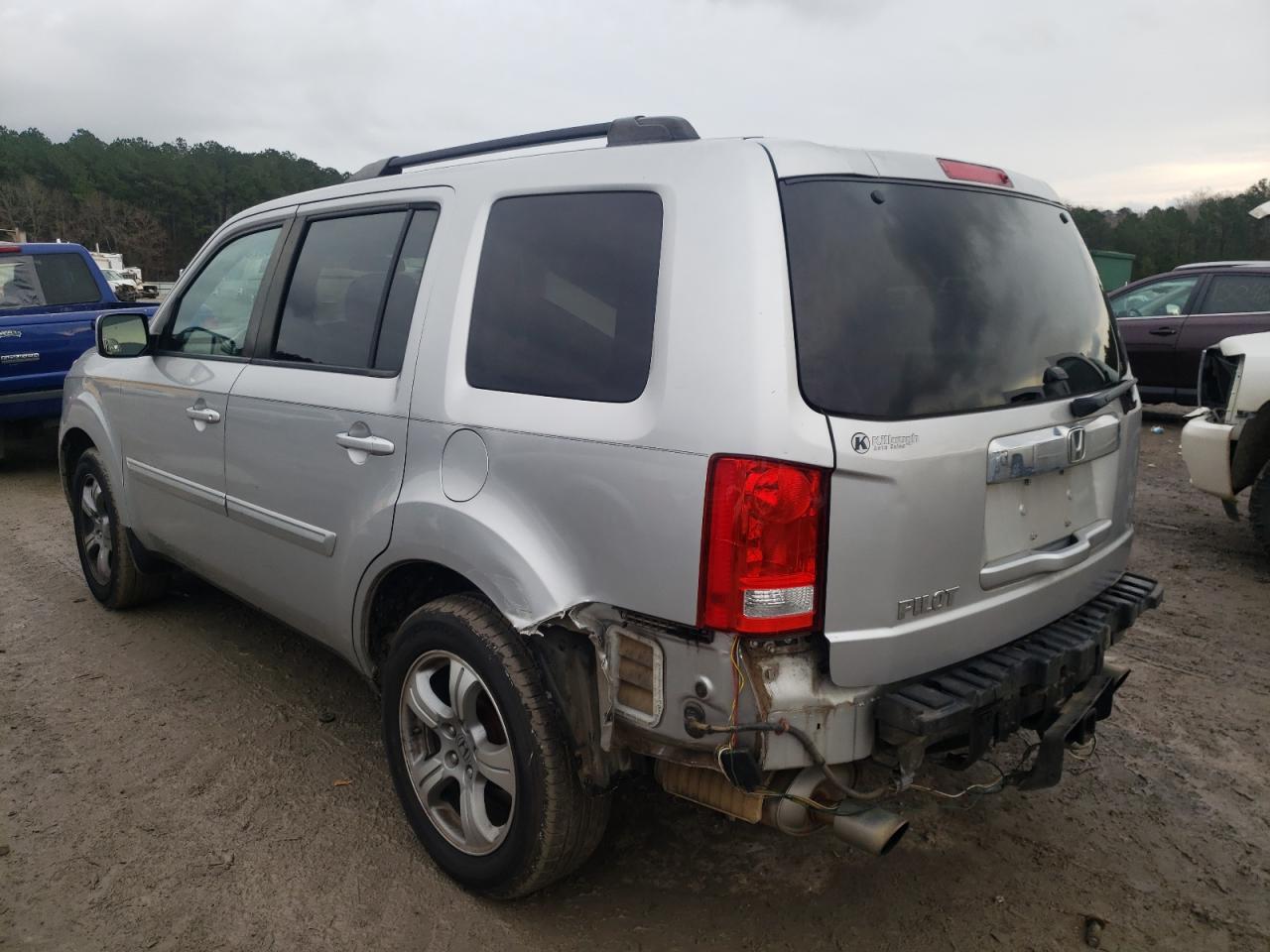 Photo 3 from auction – 2012 HONDA PILOT EX with VIN 5FNYF3H43CB034692