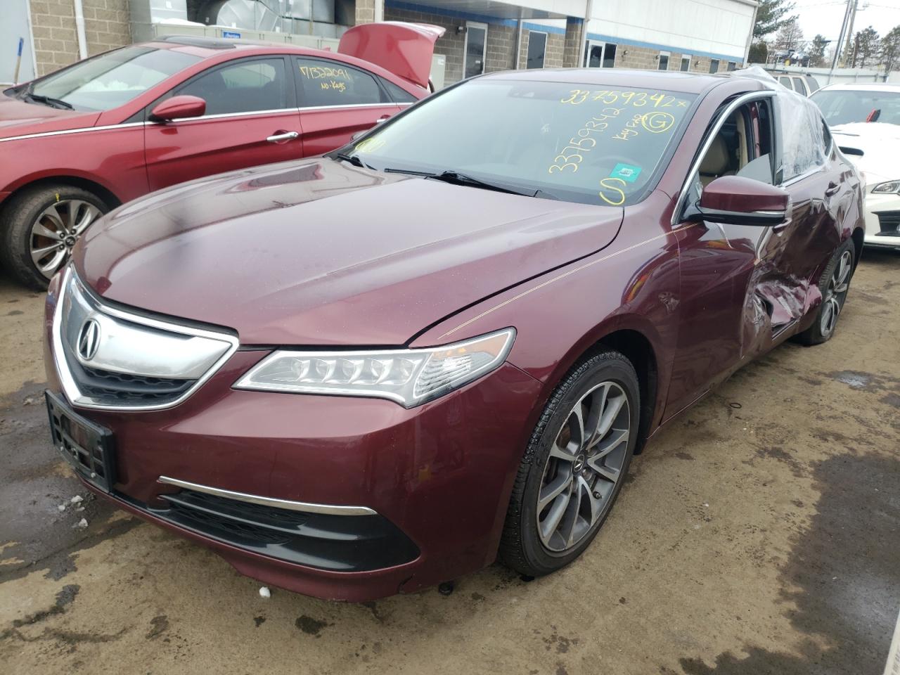 Photo 2 from auction – 2015 ACURA TLX TECH with VIN 19UUB2F57FA009373