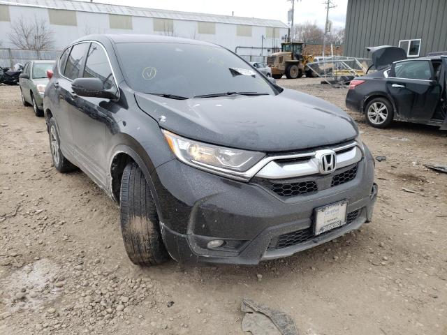 HONDA CR-V EX 2018 with VIN 7FARW2H55JE009270 - Photo from auction