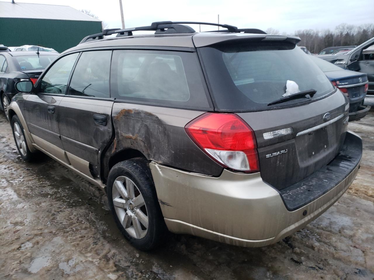 Photo 3 from auction – 2008 SUBARU OUTBACK 2. with VIN 4S4BP61C587320350