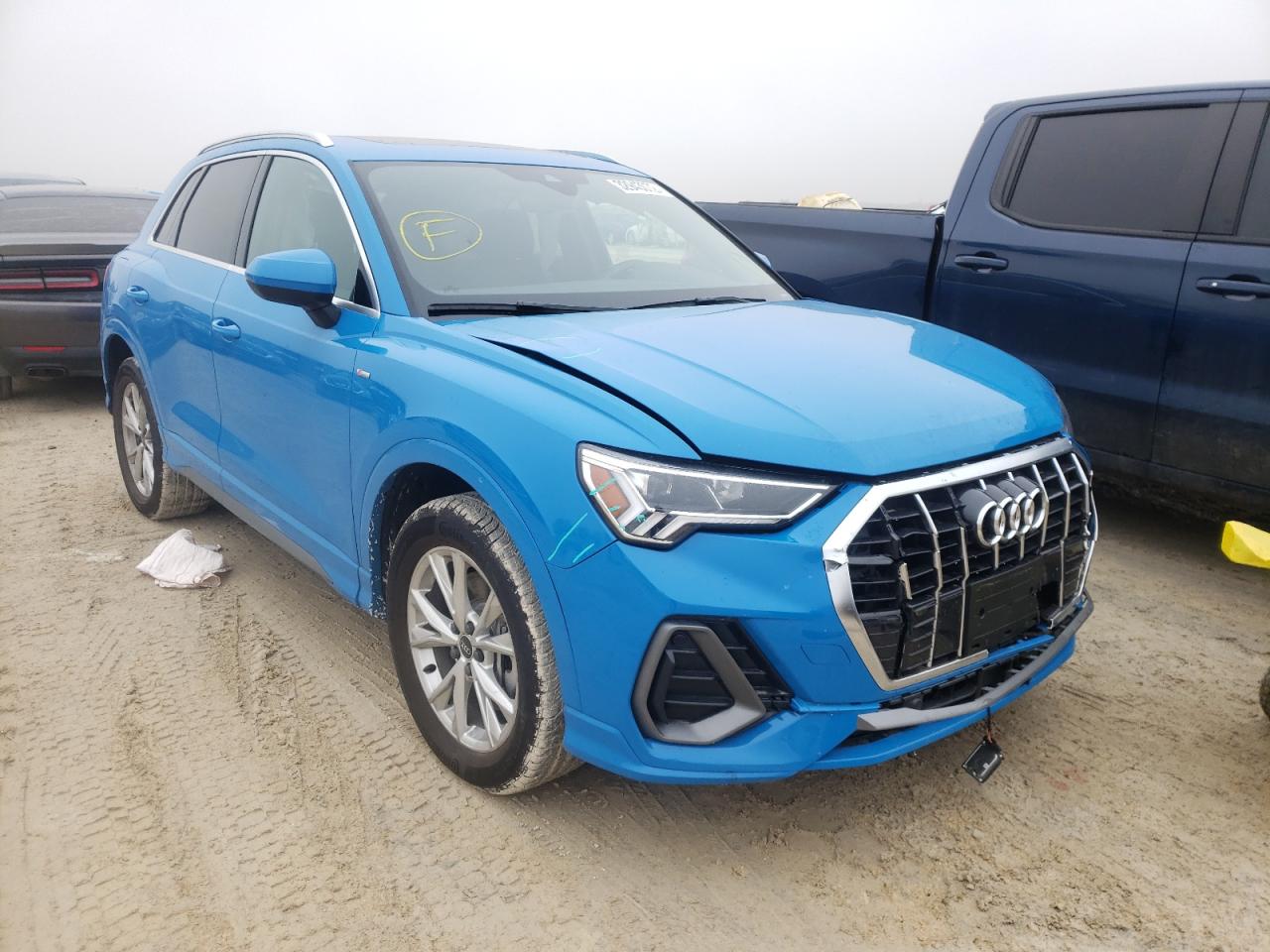 AUDI Q3 PREMIUM 2022 with VIN WA1EECF3XN1018351 - Photo from auction