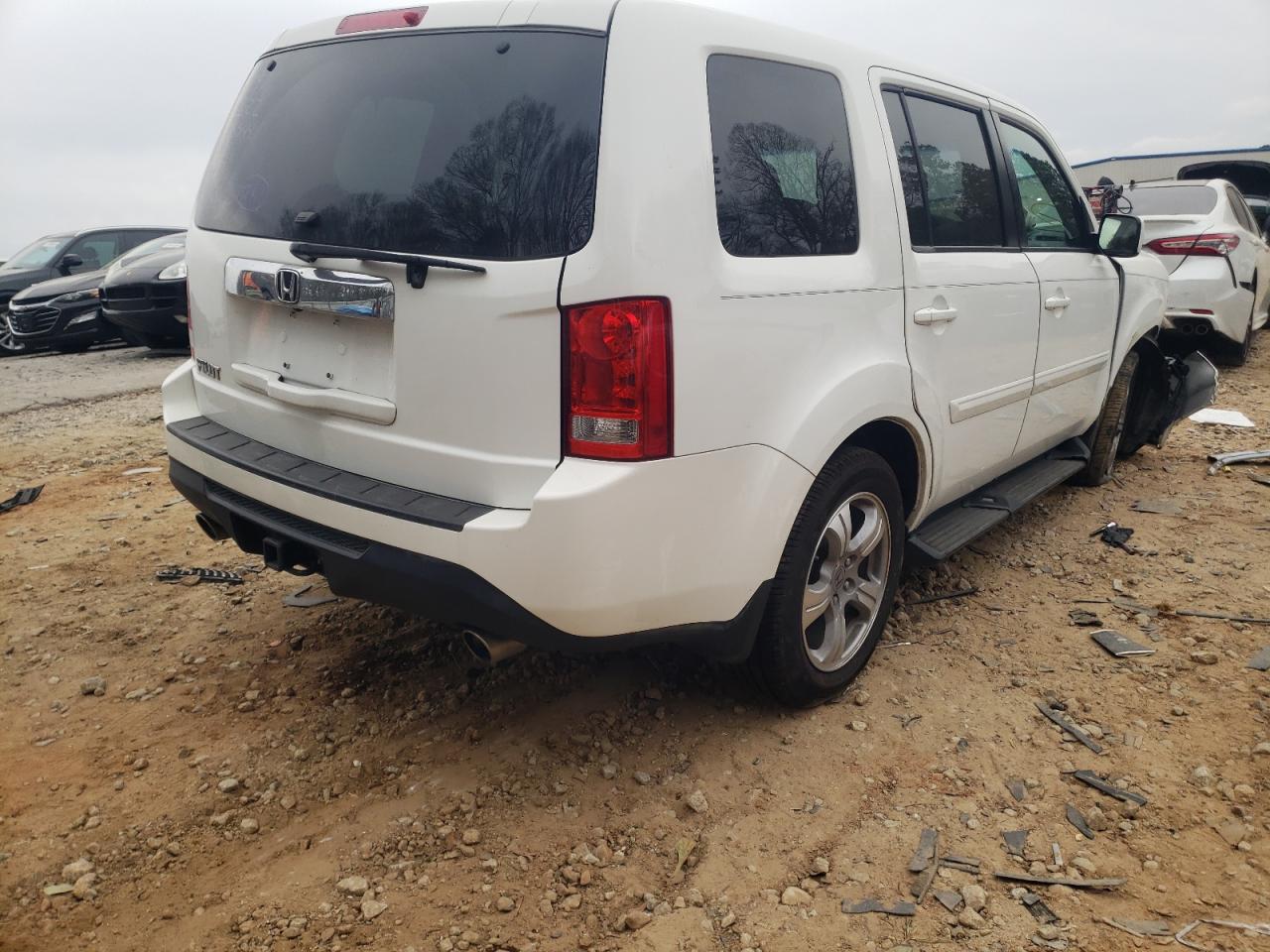 Photo 4 from auction – 2012 HONDA PILOT EXL with VIN 5FNYF3H61CB027029