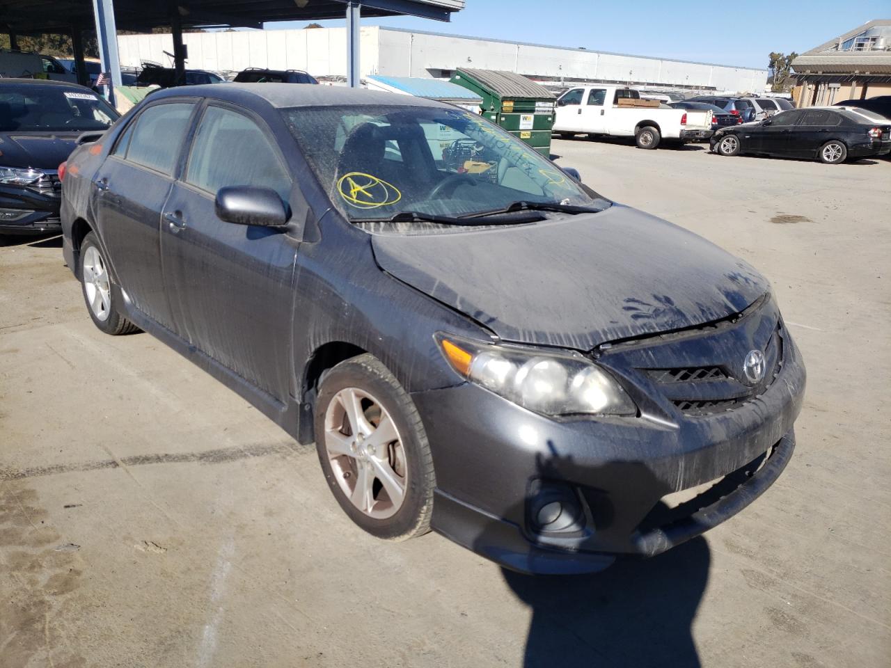 TOYOTA COROLLA BA 2011 with VIN 2T1BU4EE9BC565736 - Photo from auction