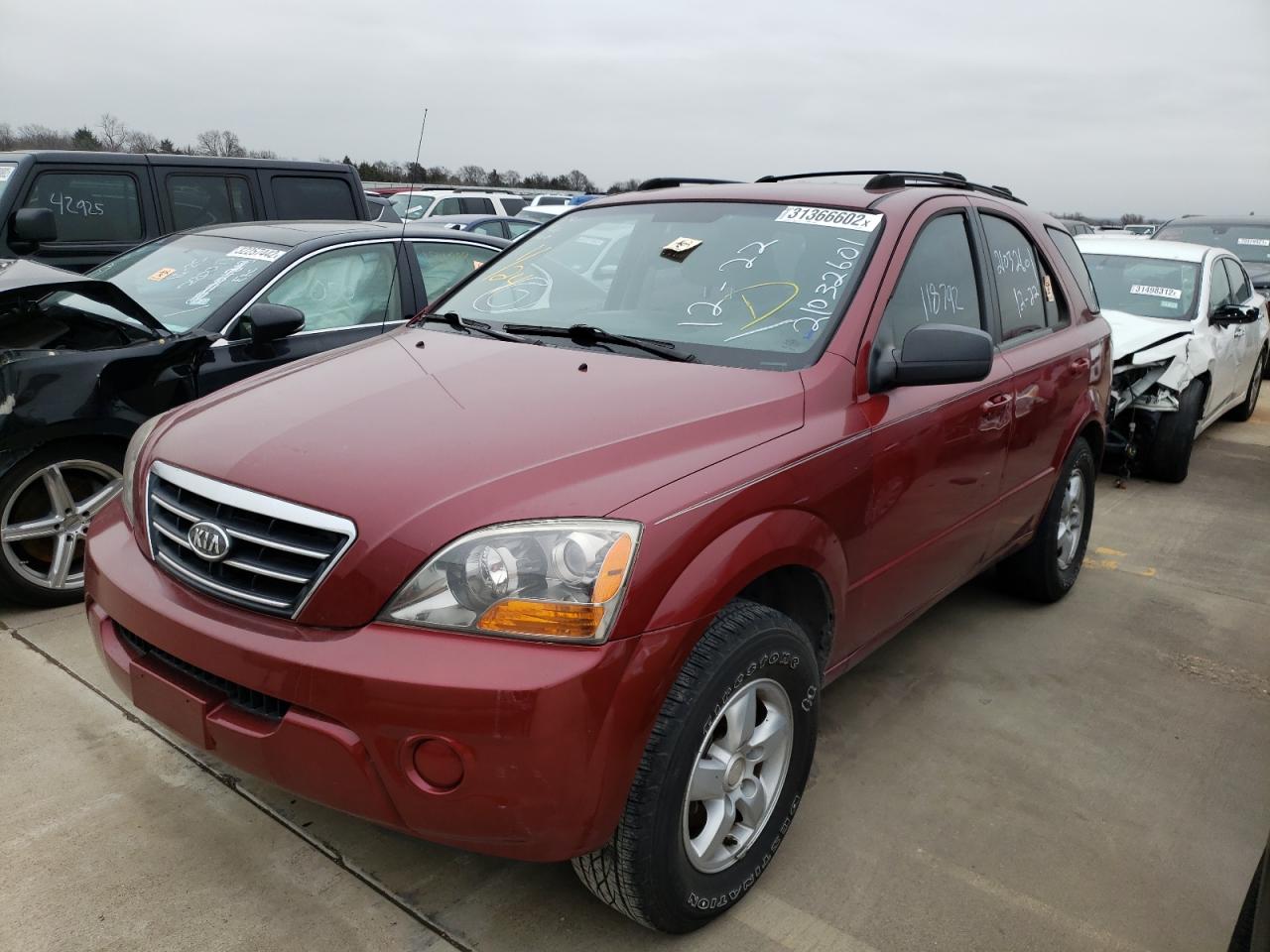 Photo 2 from auction – 2007 KIA SORENTO with VIN KNDJC736375694958