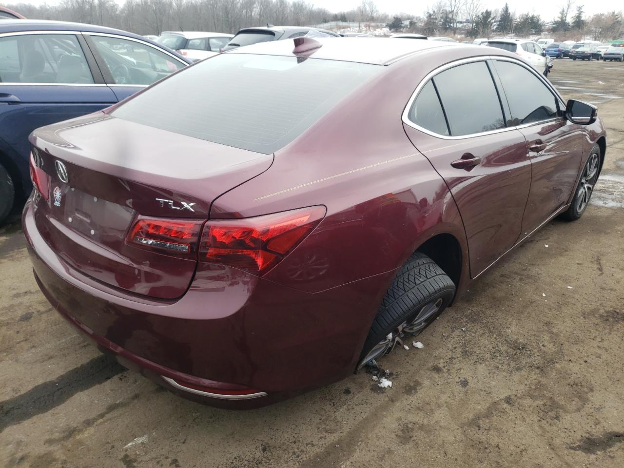 Photo 4 from auction – 2015 ACURA TLX TECH with VIN 19UUB2F57FA009373