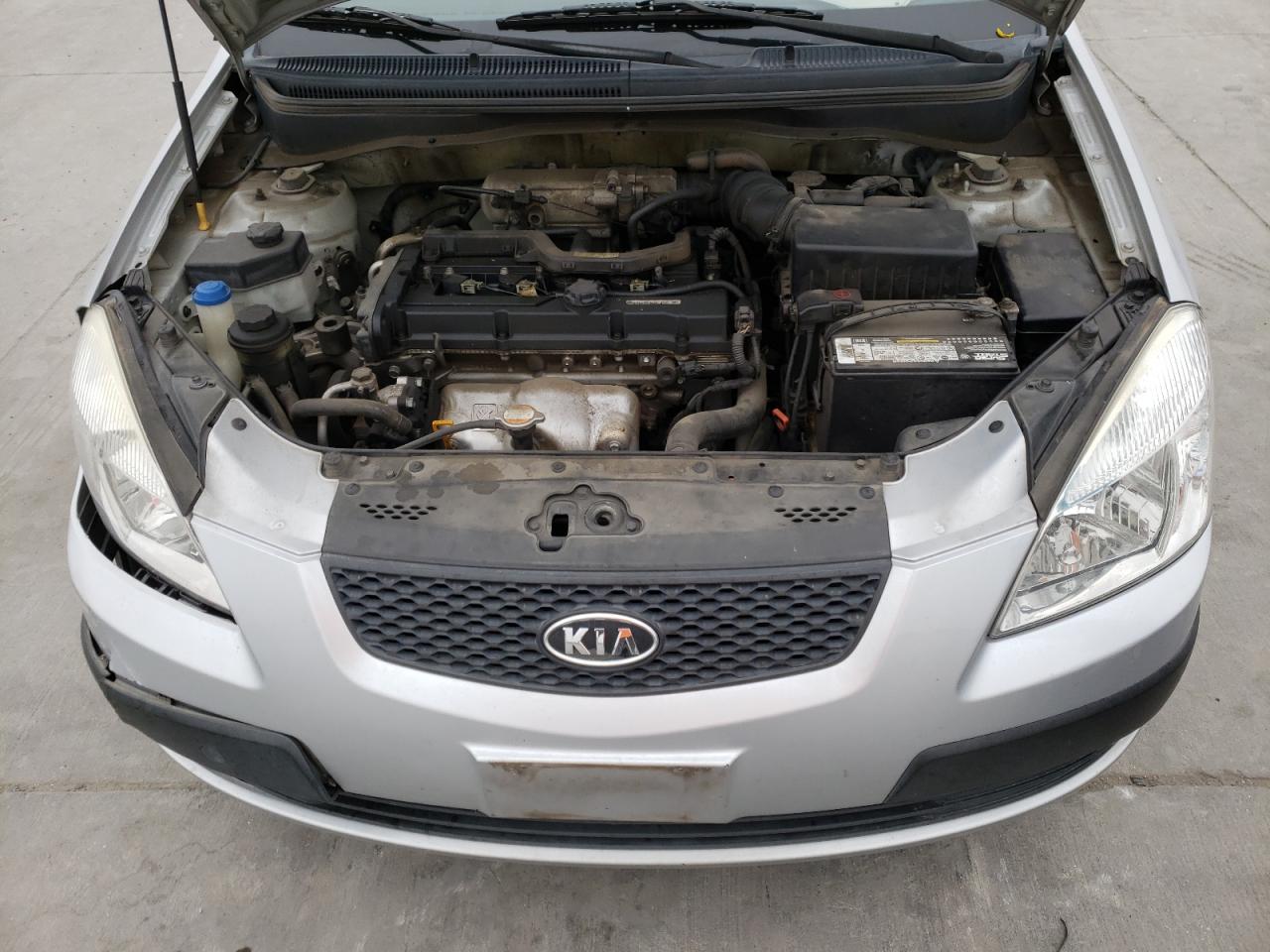 Photo 7 from auction – 2008 KIA RIO BASE with VIN KNADE123X86396458