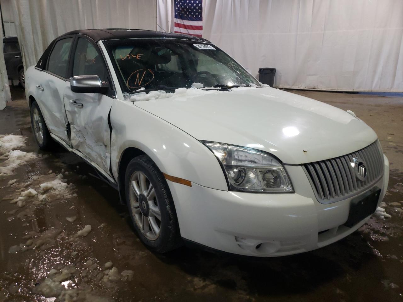 MERCURY SABLE PREM 2008 with VIN 1MEHM42W98G613638 - Photo from auction