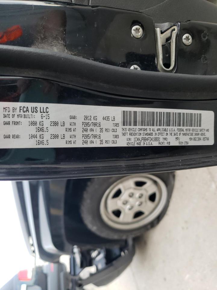 Photo 10 from auction – 2015 JEEP PATRIOT with VIN 1C4NJPBB4FD418931
