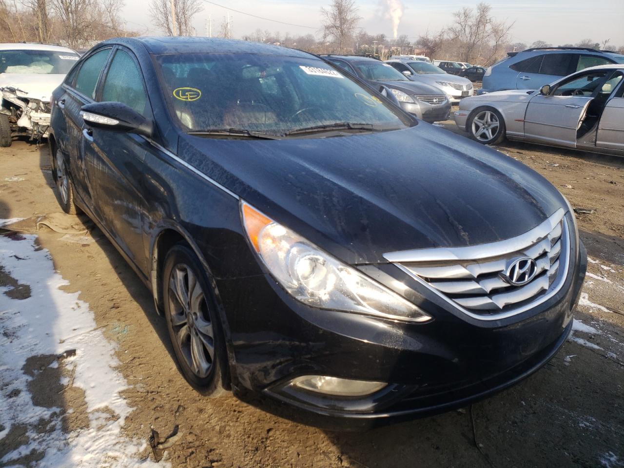 HYUNDAI SONATA SE 2013 with VIN 5NPEC4ACXDH687896 - Photo from auction