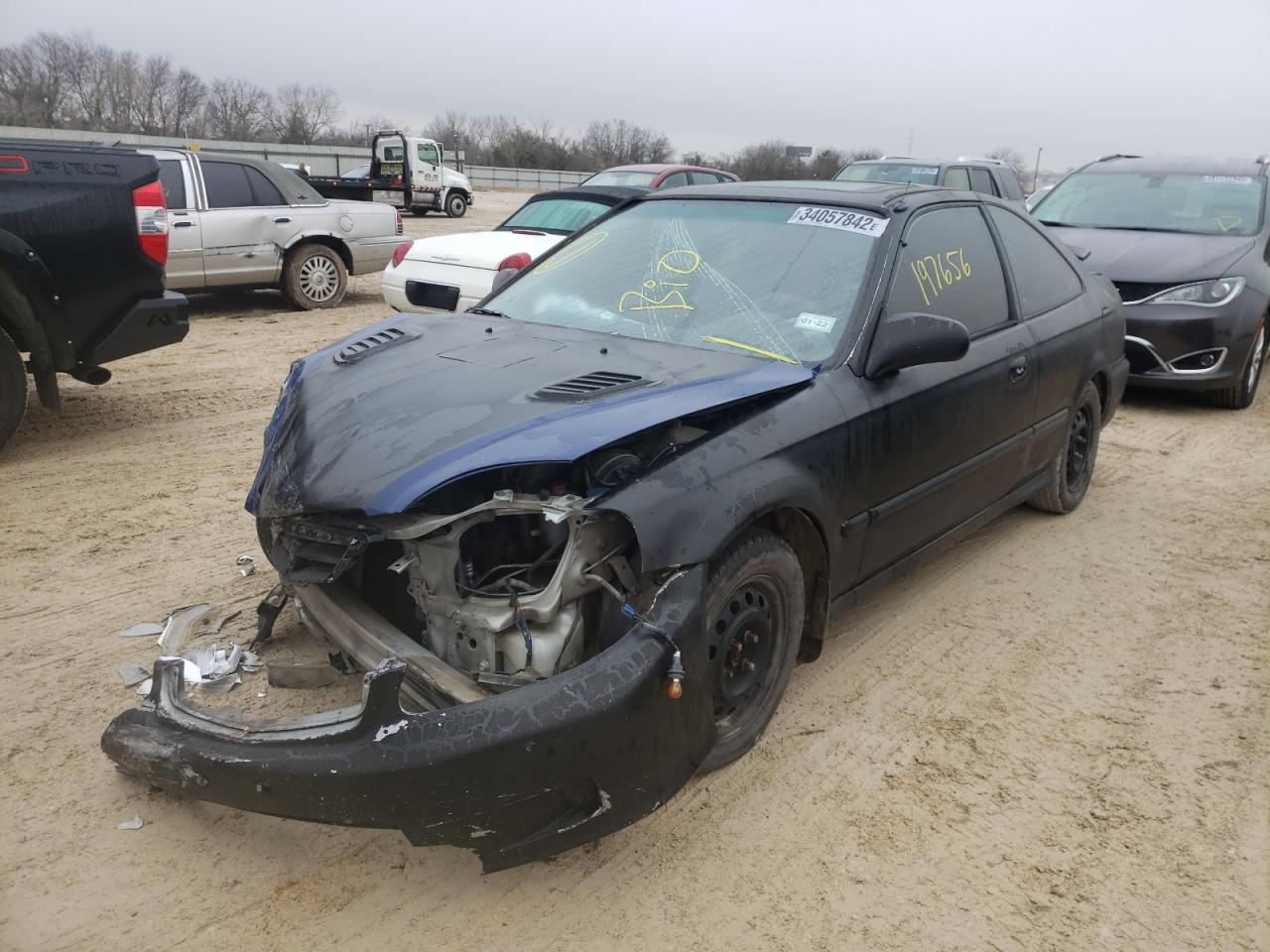 Photo 2 from auction – 2000 HONDA CIVIC EX with VIN 1HGEJ8248YL090799