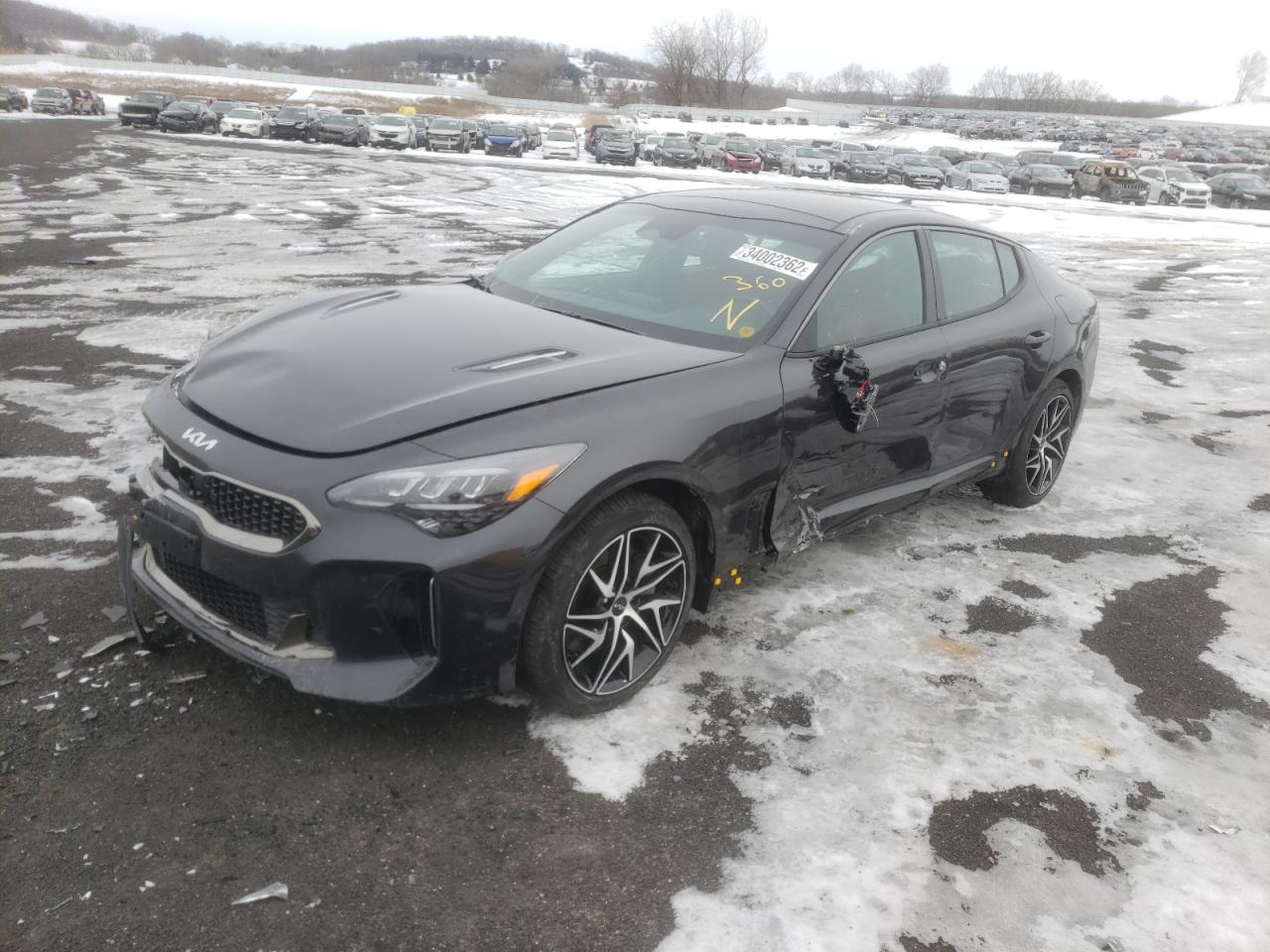 Photo 2 from auction – 2022 KIA STINGER GT with VIN KNAE35LD9N6112810