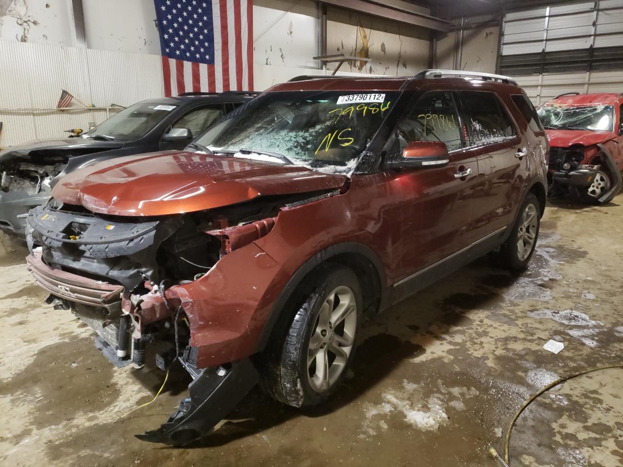 Photo 2 from auction – 2014 FORD EXPLORER L with VIN 1FM5K8F84EGA64385