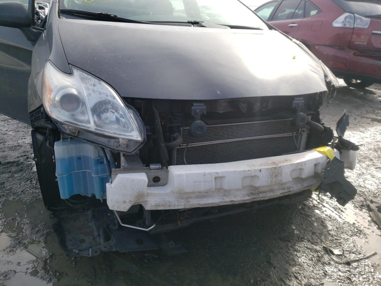 Photo 9 from auction – 2012 TOYOTA PRIUS with VIN JTDKN3DU7C1533387