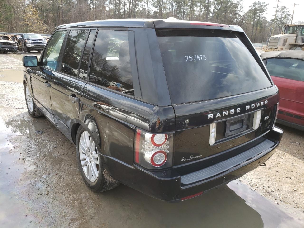 Photo 3 from auction – 2010 LAND ROVER RANGE ROVE with VIN SALME1D48AA328146