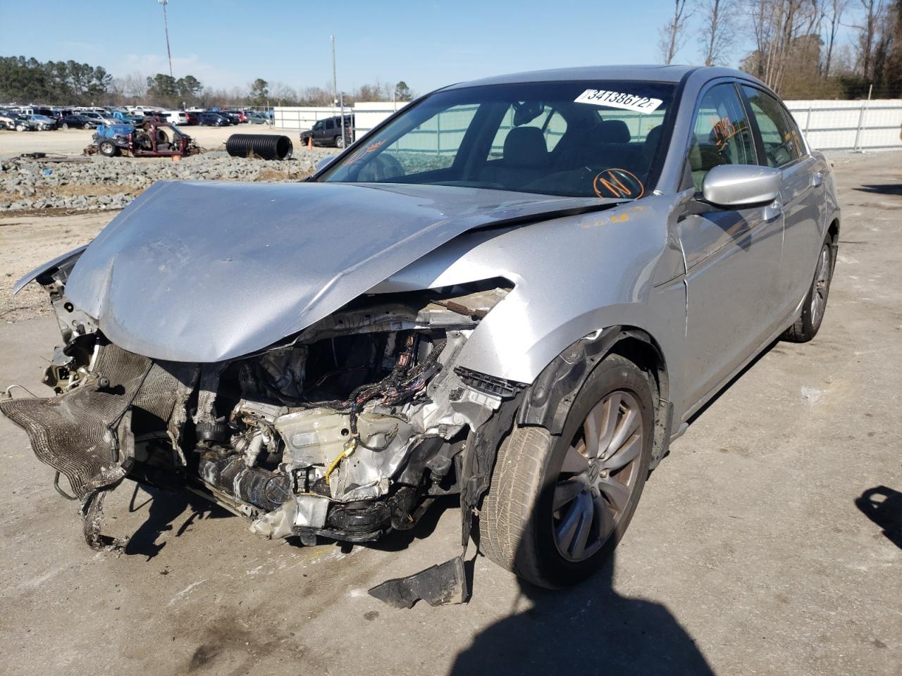 Photo 2 from auction – 2011 HONDA ACCORD EXL with VIN 1HGCP2F85BA059819