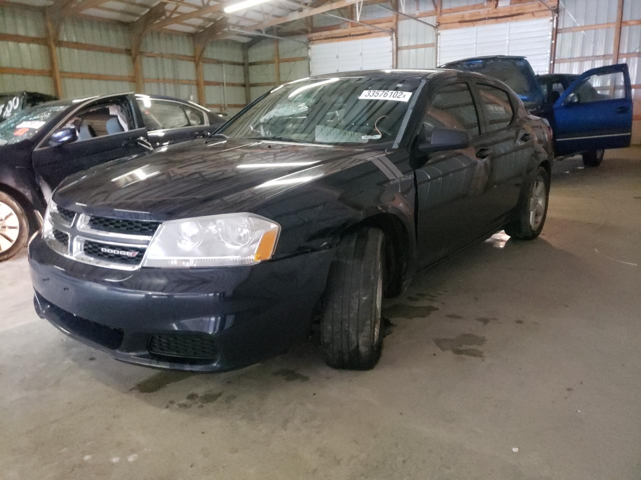 Photo 2 from auction – 2013 DODGE AVENGER SE with VIN 1C3CDZAB1DN551606