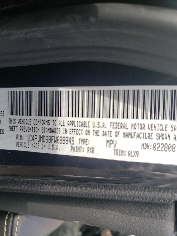Photo 10 from auction – 2015 JEEP CHEROKEE L with VIN 1C4PJMDS8FW688849