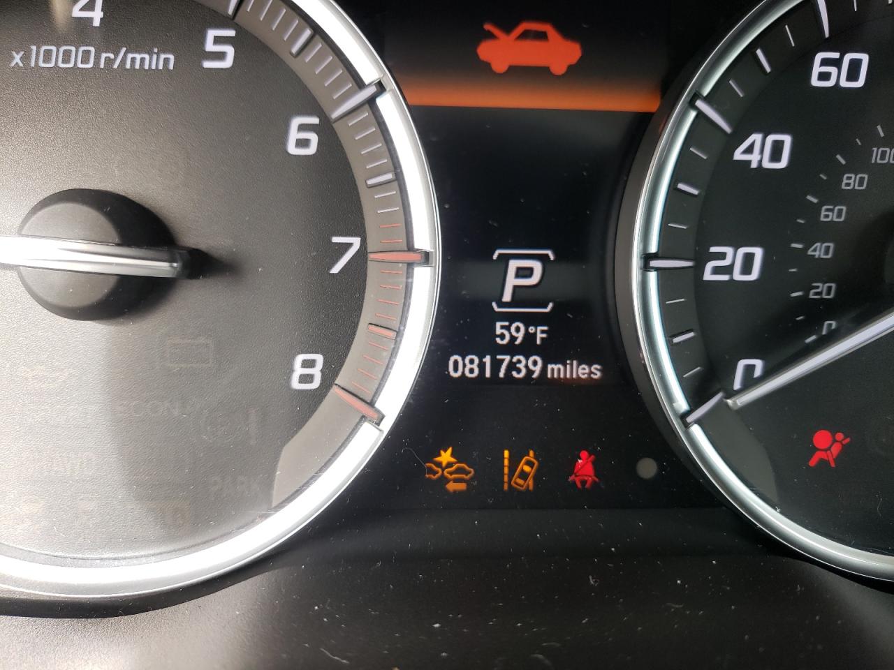 Photo 8 from auction – 2017 ACURA MDX ADVANC with VIN 5FRYD3H87HB008806
