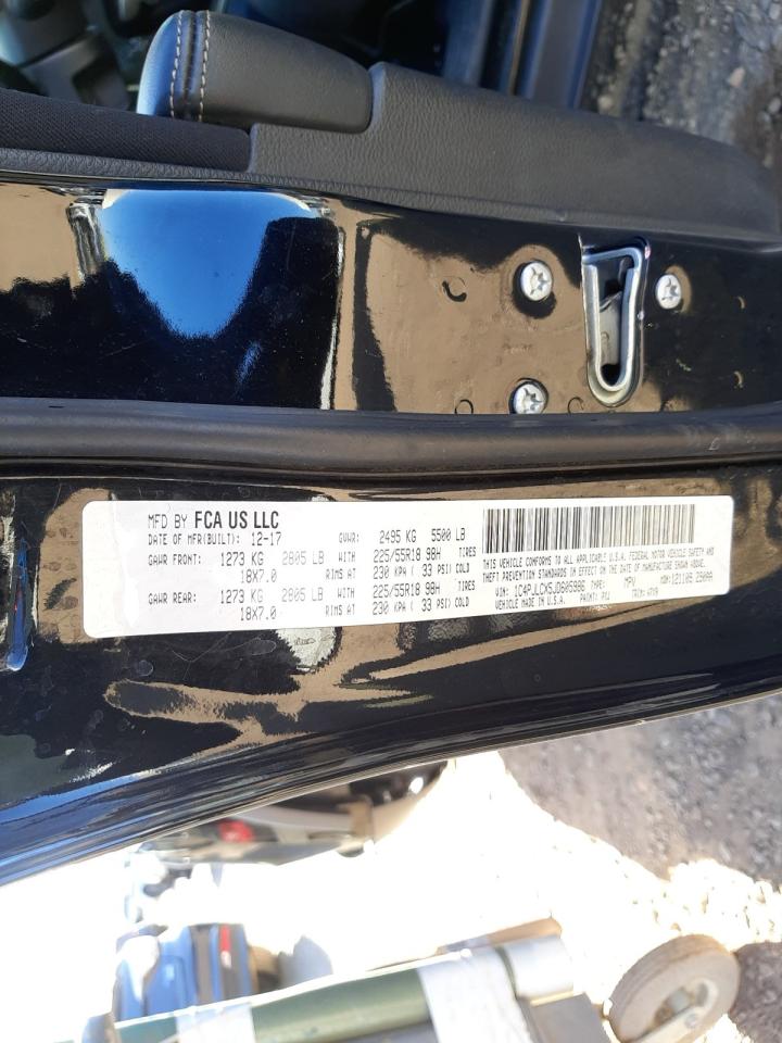 Photo 10 from auction – 2018 JEEP CHEROKEE L with VIN 1C4PJLCX5JD605986