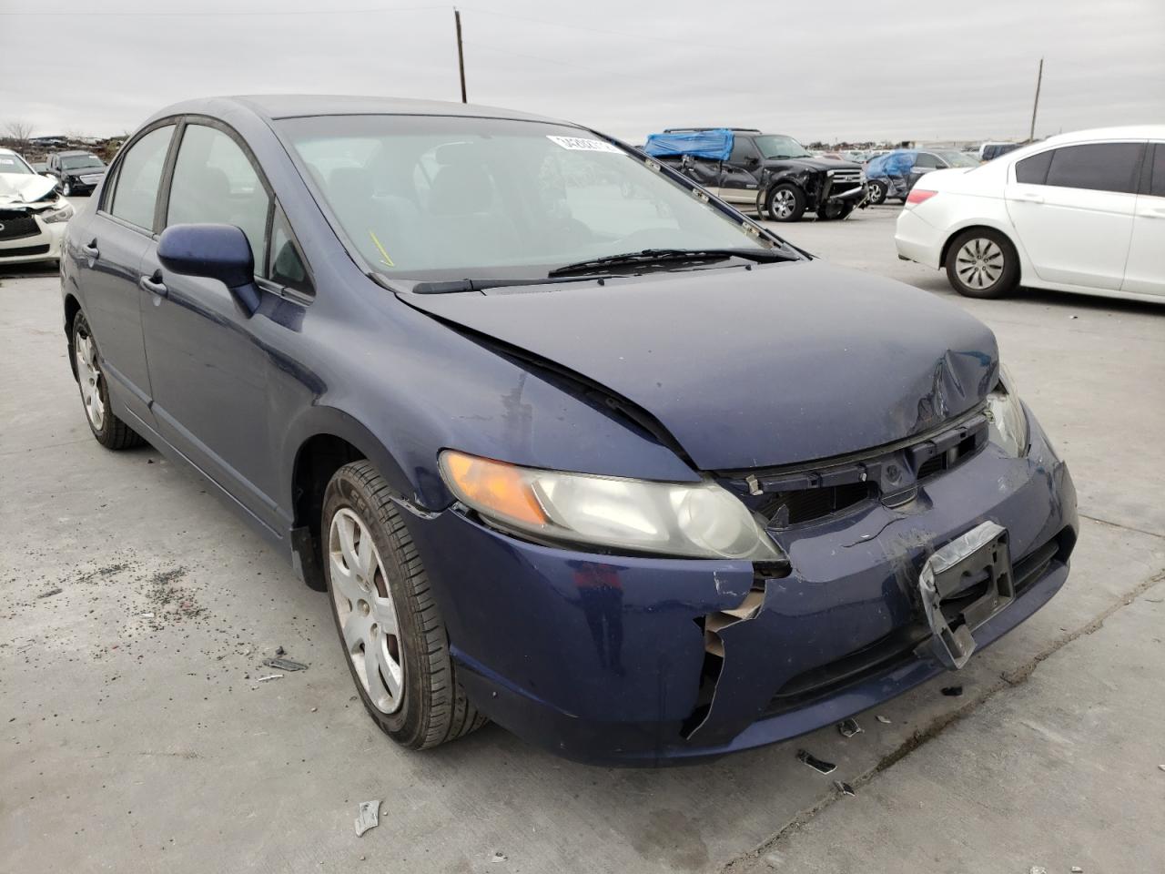 Photo 1 from auction – 2008 HONDA CIVIC LX with VIN 1HGFA16548L019873