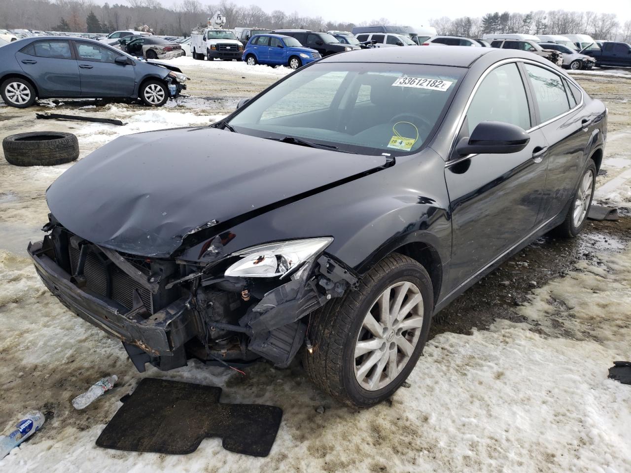 Photo 2 from auction – 2012 MAZDA 6 I with VIN 1YVHZ8DH8C5M40332