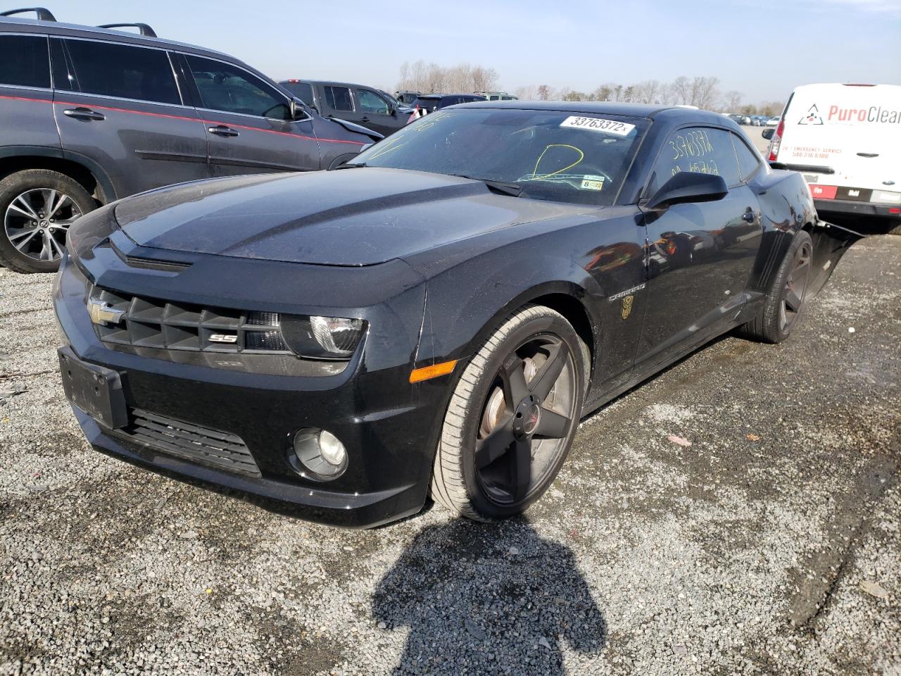 Photo 2 from auction – 2012 CHEVROLET CAMARO SS with VIN 2G1FJ1EJ1C9128202