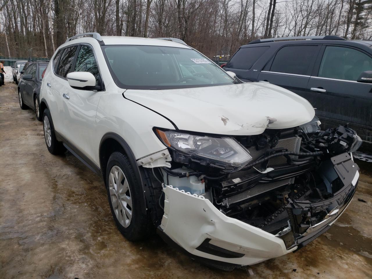 NISSAN ROGUE S 2017 with VIN 5N1AT2MM9HC746652 - Photo from auction