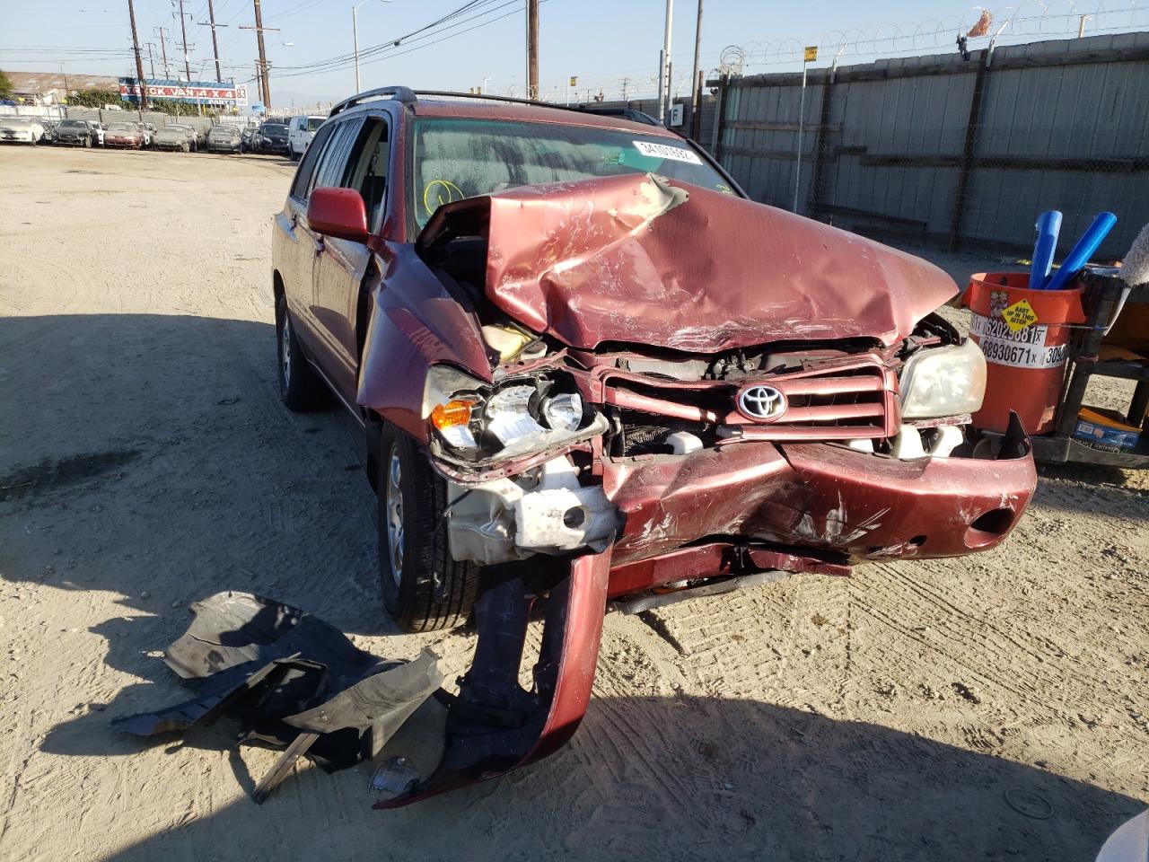 Photo 9 from auction – 2006 TOYOTA HIGHLANDER with VIN JTEDP21A660106571