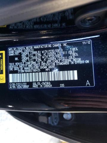 Photo 10 from auction – 2013 LEXUS RX 350 BAS with VIN 2T2BK1BA8DC186425