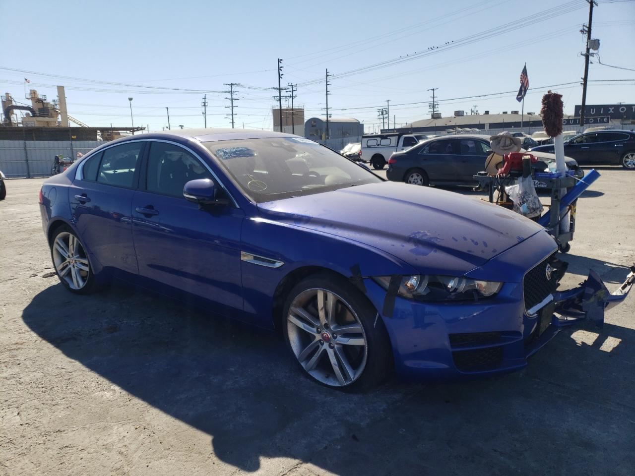JAGUAR XE PREMIUM 2017 with VIN SAJAD4BV6HA958222 - Photo from auction