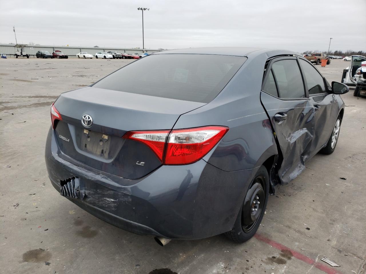 Photo 4 from auction – 2014 TOYOTA COROLLA L with VIN 5YFBURHE9EP121348