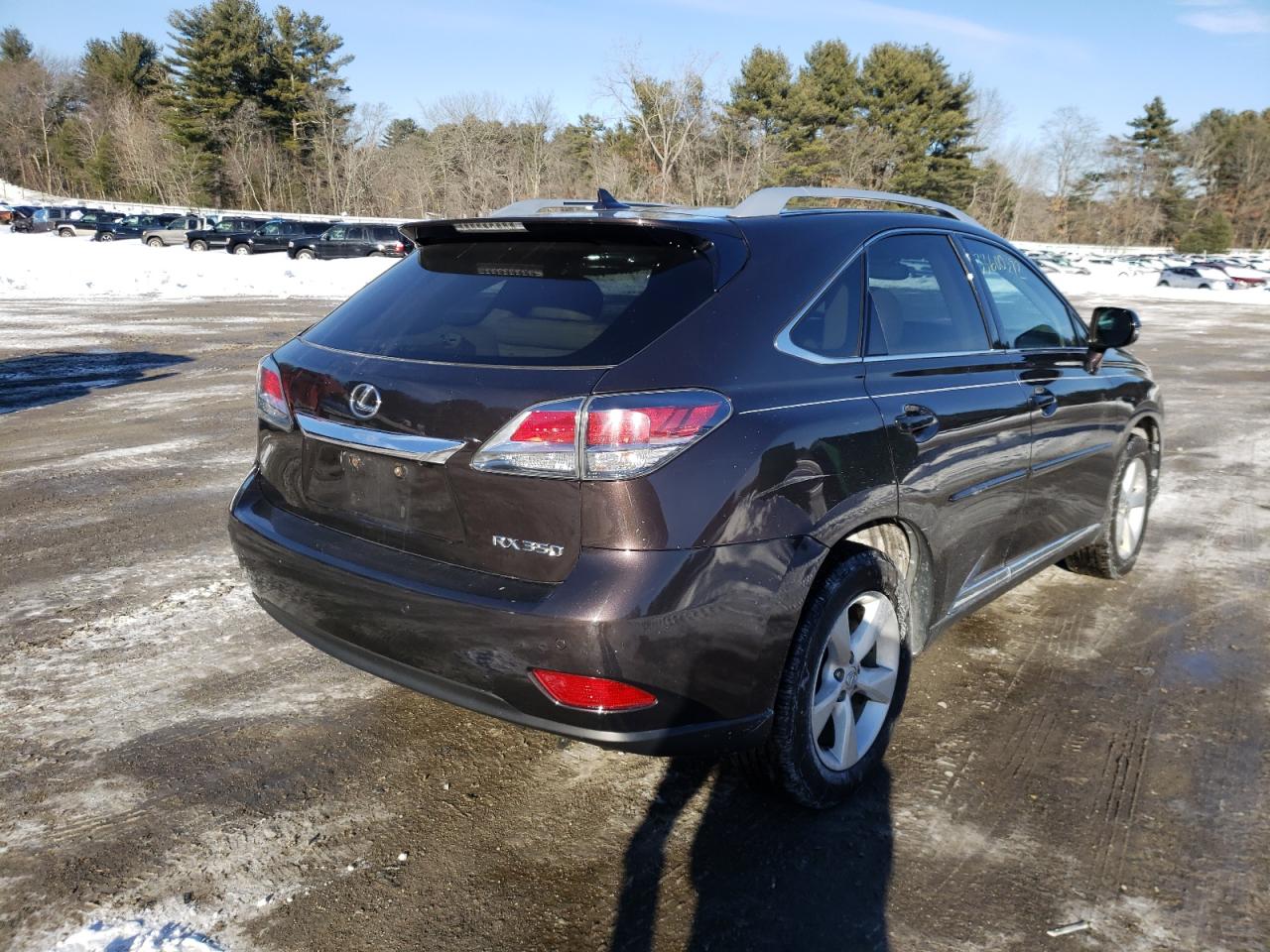 Photo 4 from auction – 2013 LEXUS RX 350 BAS with VIN 2T2BK1BA0DC179601