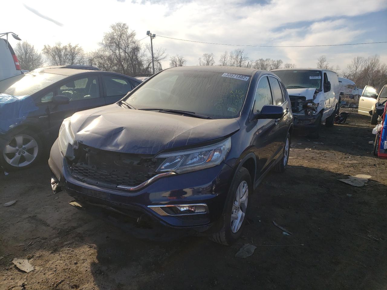 Photo 2 from auction – 2016 HONDA CR-V EX with VIN 3CZRM3H58GG721258