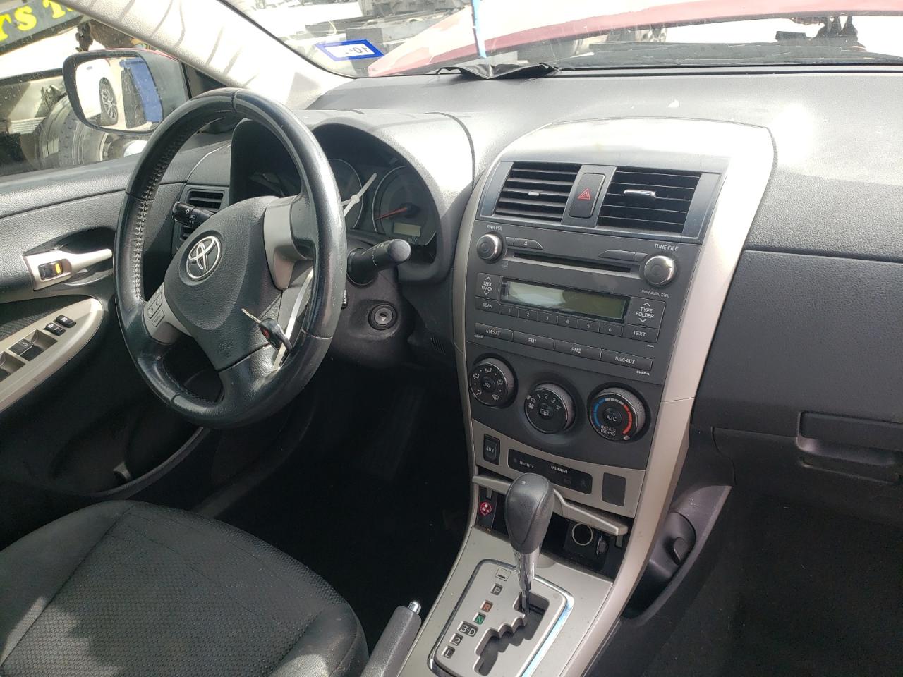 Photo 9 from auction – 2010 TOYOTA COROLLA BA with VIN 1NXBU4EE9AZ177287