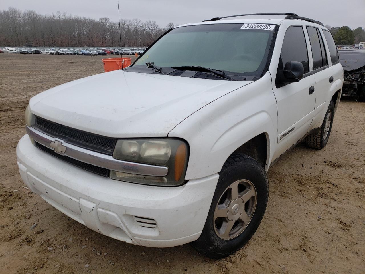 Photo 2 from auction – 2002 CHEVROLET TRAILBLAZE with VIN 1GNDS13S822315738
