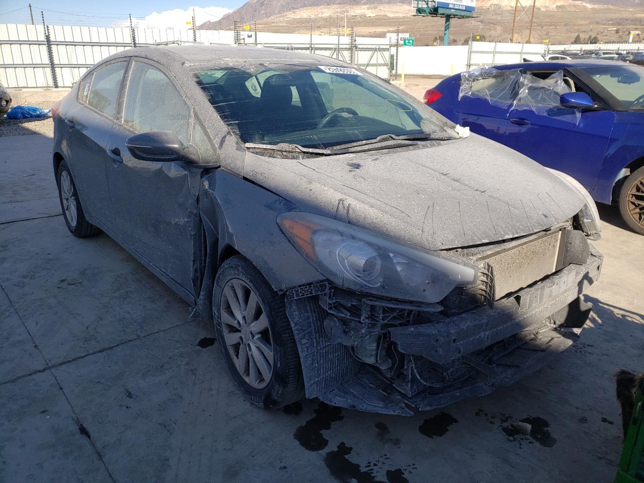 KIA FORTE LX 2016 with VIN KNAFX4A60G5508849 - Photo from auction