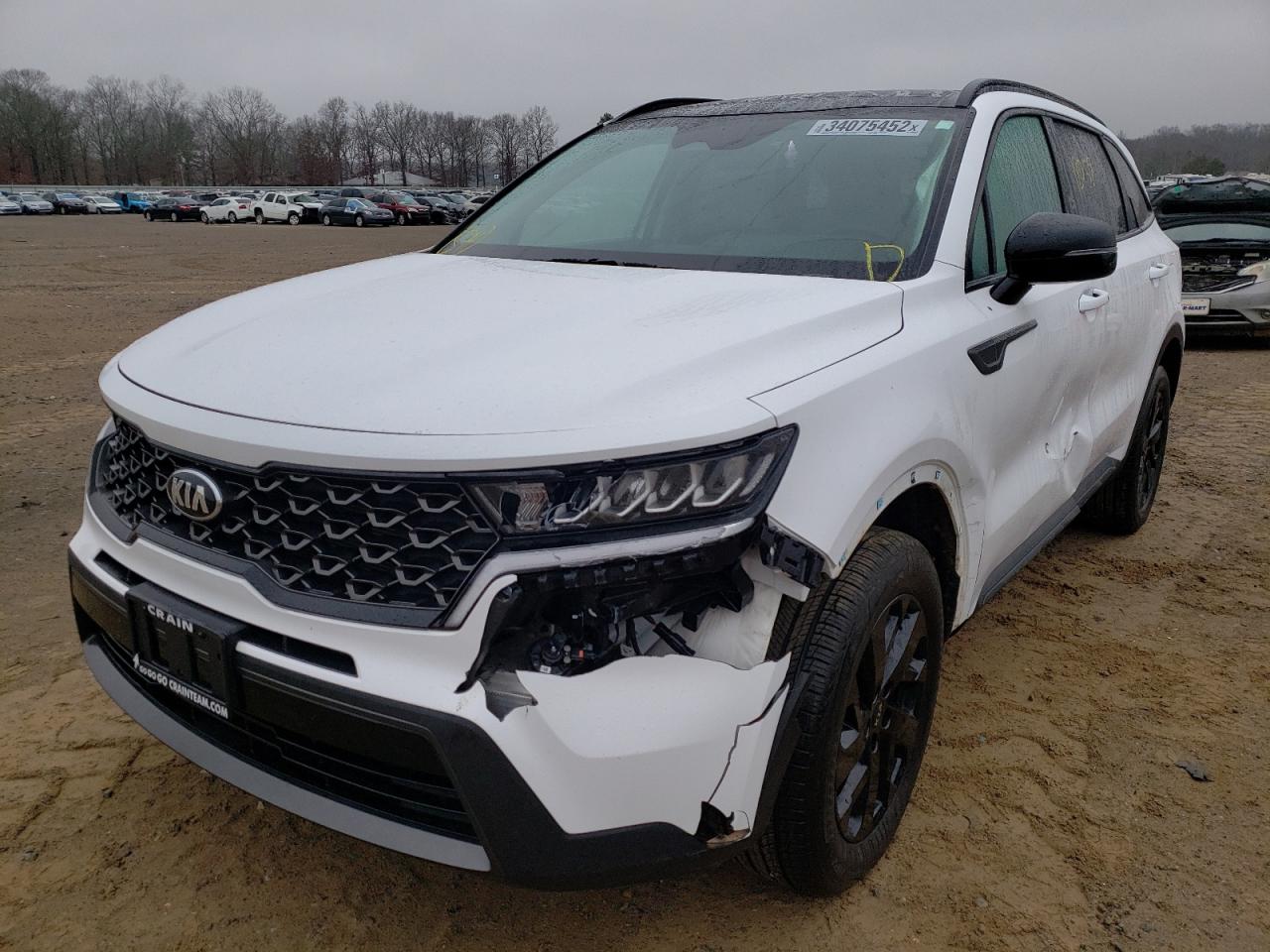 Photo 2 from auction – 2021 KIA SORENTO S with VIN 5XYRLDLC5MG028629