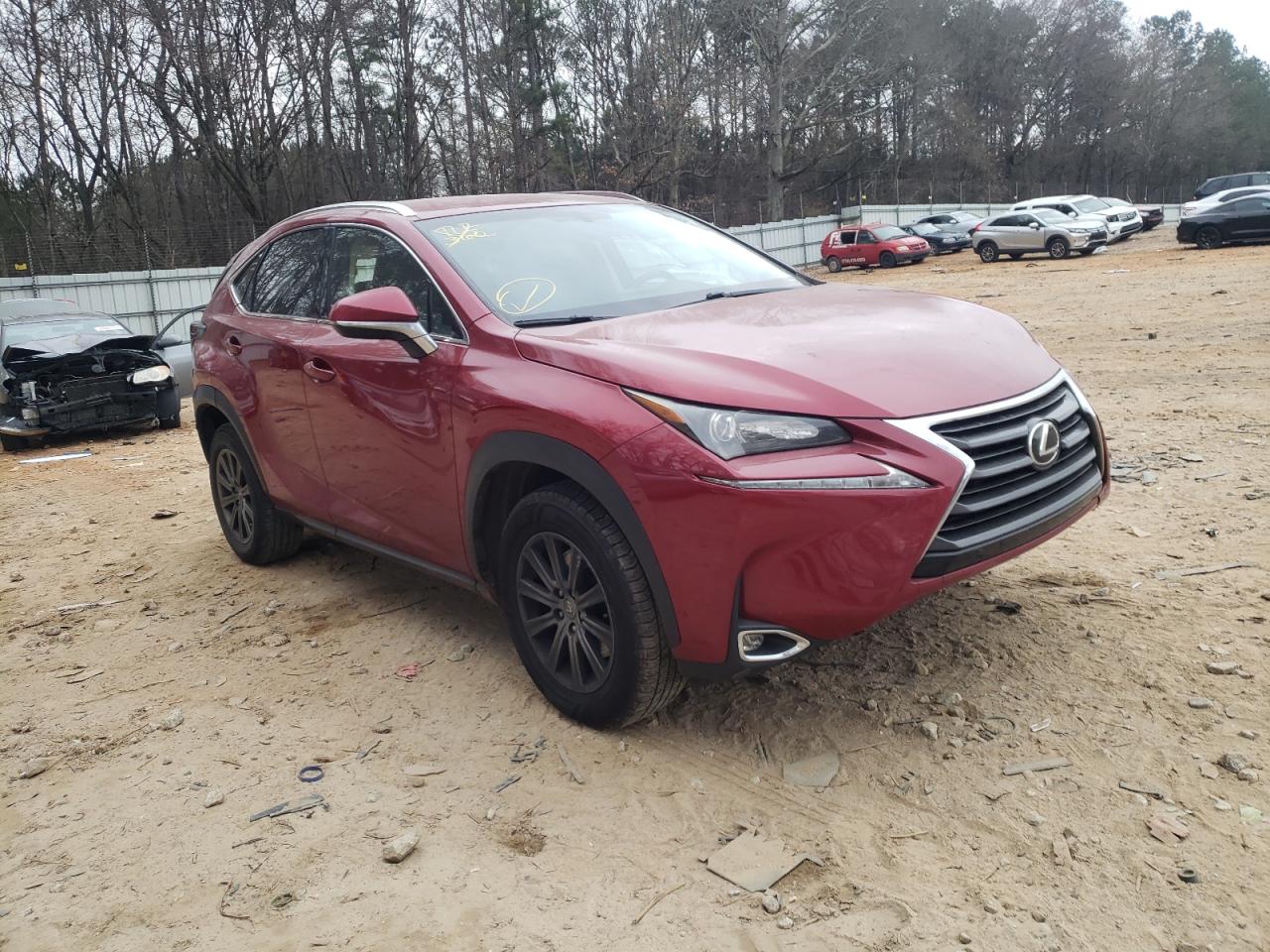 LEXUS NX 200T 2015 with VIN JTJYARBZ8F2010575 - Photo from auction