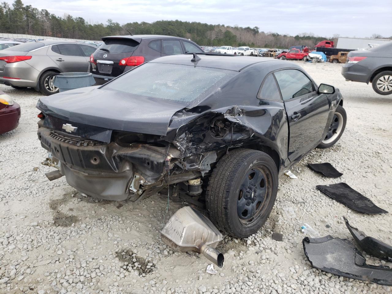 Photo 4 from auction – 2010 CHEVROLET CAMARO LS with VIN 2G1FA1EV5A9218453