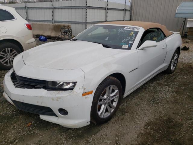 Photo 2 from auction – 2015 CHEVROLET CAMARO LT with VIN 2G1FD3D30F9130856