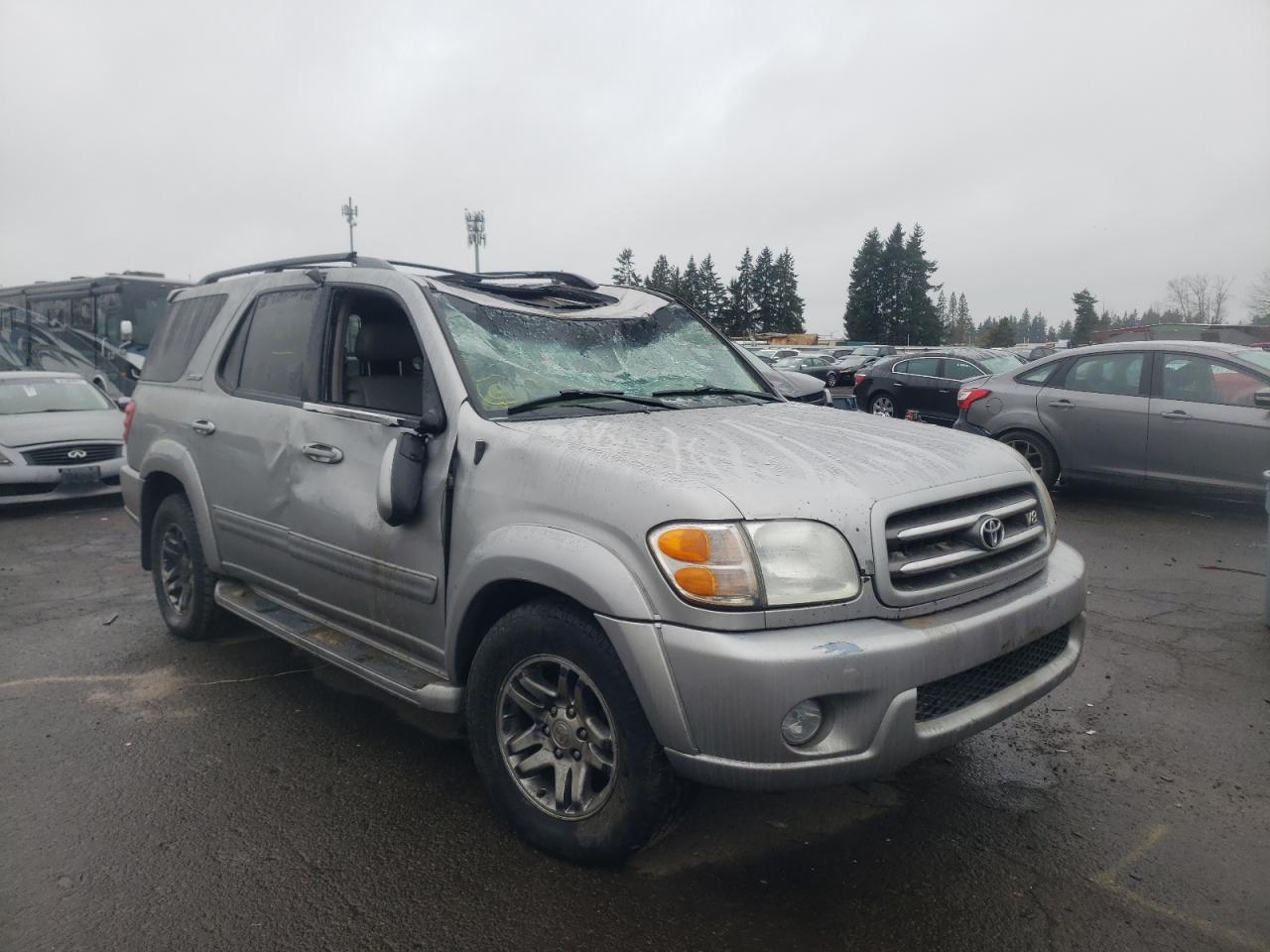 TOYOTA SEQUOIA LI 2003 with VIN 5TDBT48A53S182204 - Photo from auction