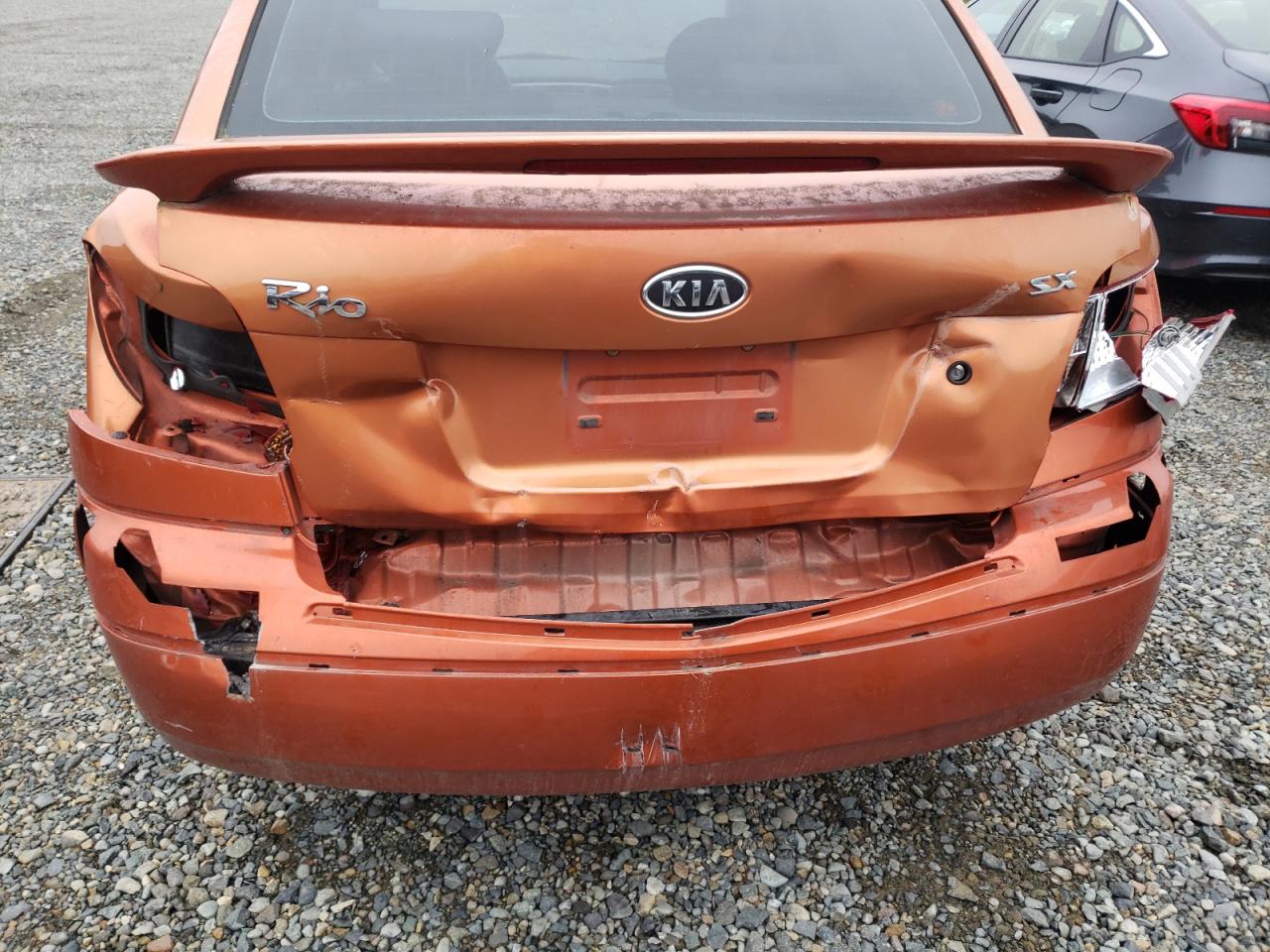 Photo 9 from auction – 2008 KIA RIO BASE with VIN KNADE123086304628