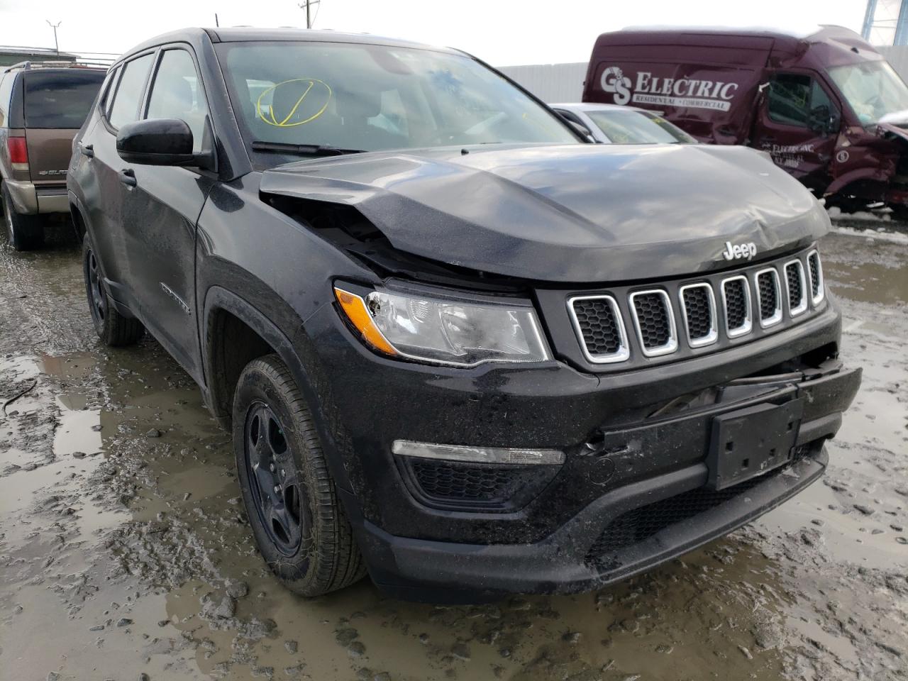 JEEP COMPASS SP 2018 with VIN 3C4NJDAB5JT361030 - Photo from auction